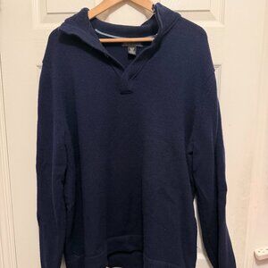 Banana Republic Merino Wool Sweater - Quarter w/ 4 Buttons